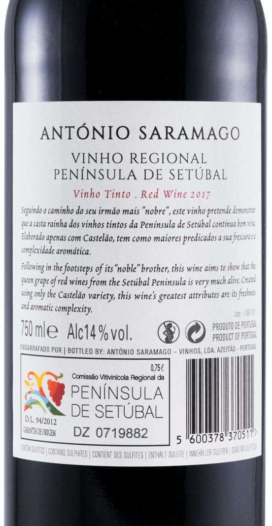 2017 António Saramago red