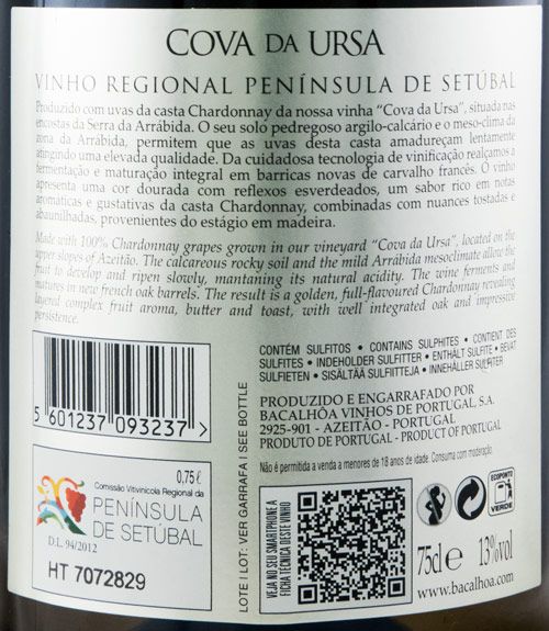 2016 Bacalhôa Cova da Ursa Chardonnay white
