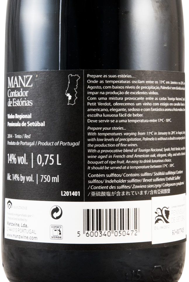 2014 Manz Contador de Estórias tinto