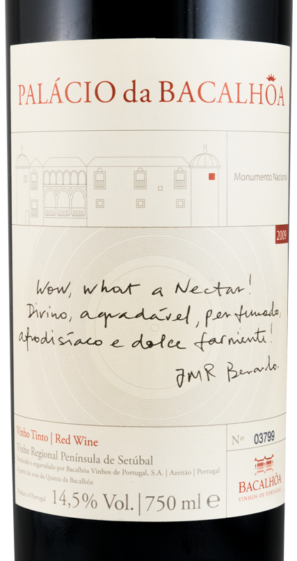 2009 Palácio da Bacalhôa red