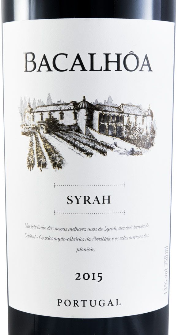 2015 Bacalhôa Syrah red