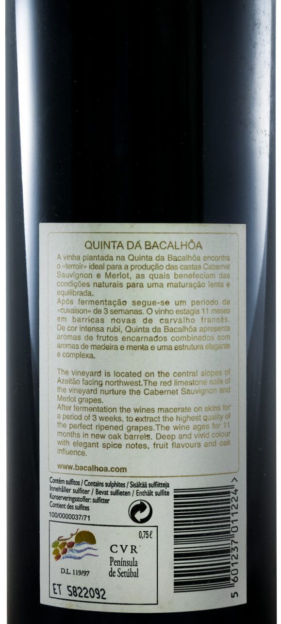 2005 Quinta da Bacalhôa tinto