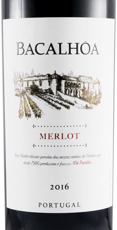 2016 Bacalhôa Merlot red