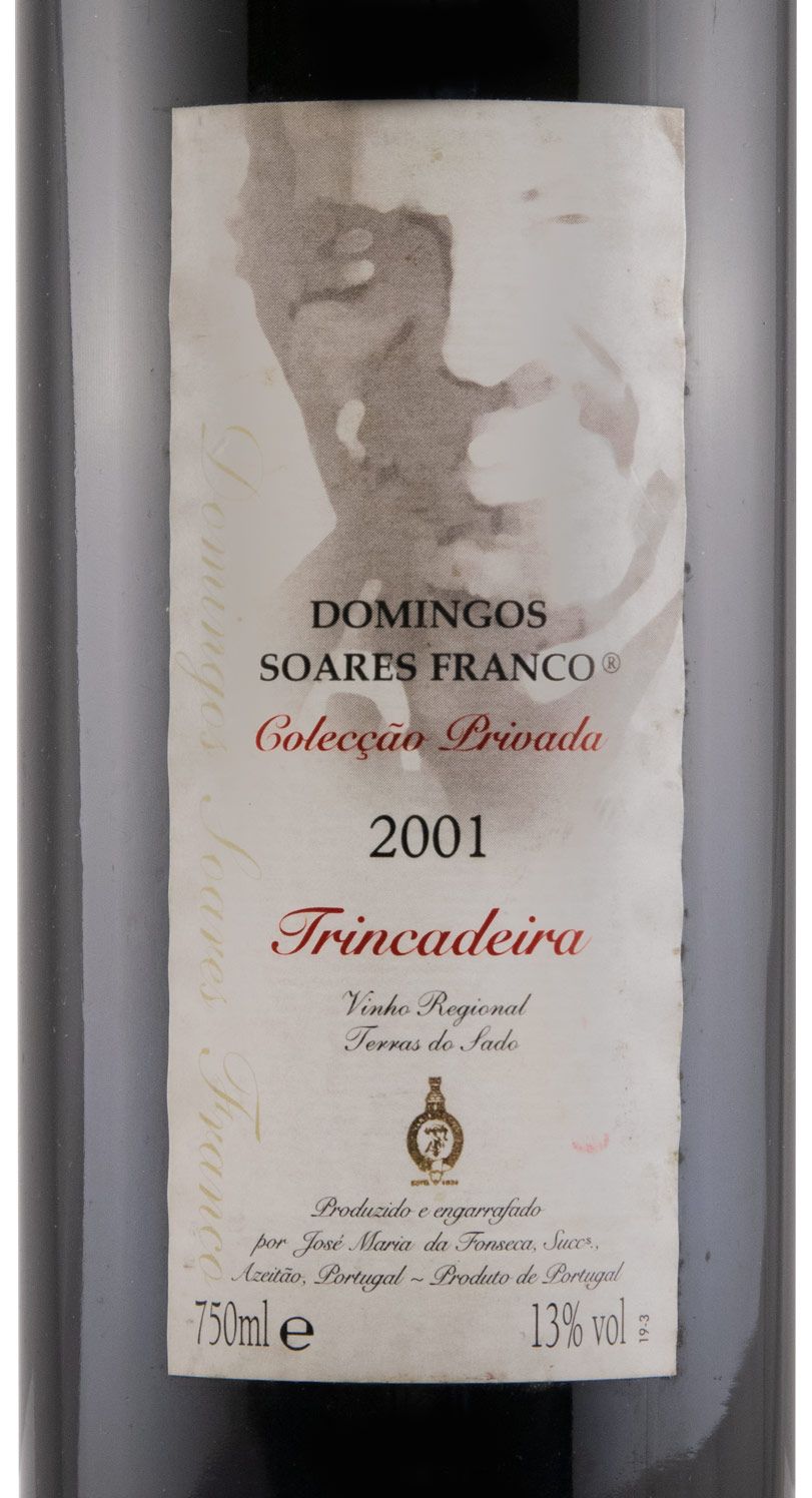 2001 Domingos Soares Franco Colecção Privada Trincadeira tinto