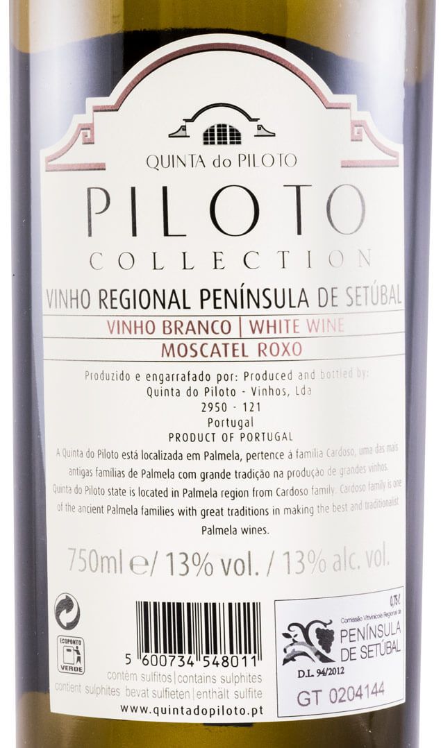 2018 Piloto Collection Roxo white