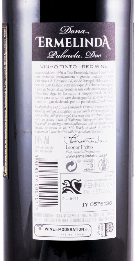 2018 Dona Ermelinda tinto
