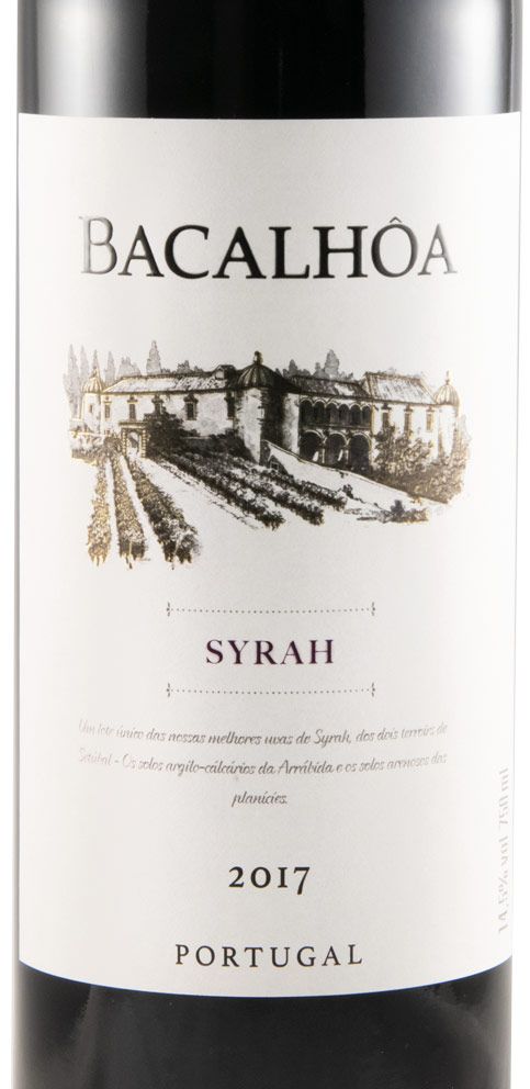2017 Bacalhôa Syrah red