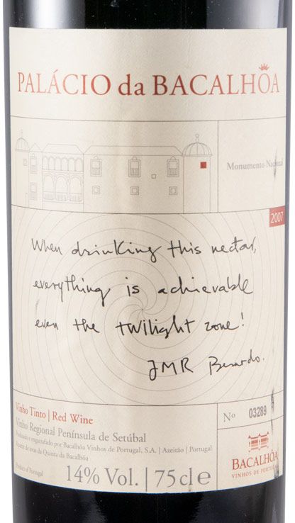 2007 Palácio da Bacalhôa red