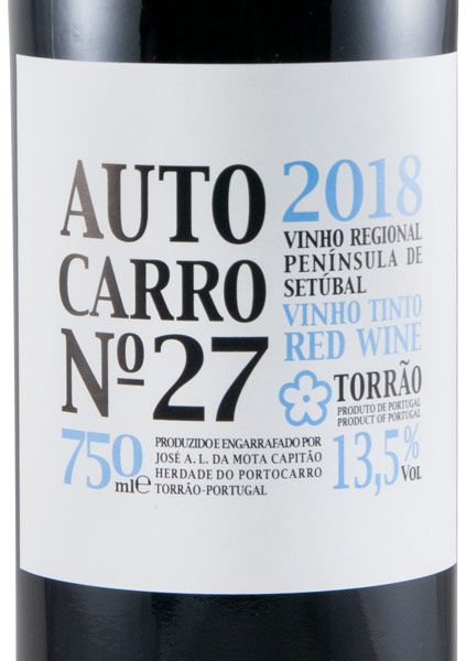 2018 Herdade do Portocarro Autocarro 27 red