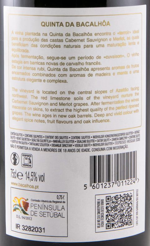 2016 Quinta da Bacalhôa tinto