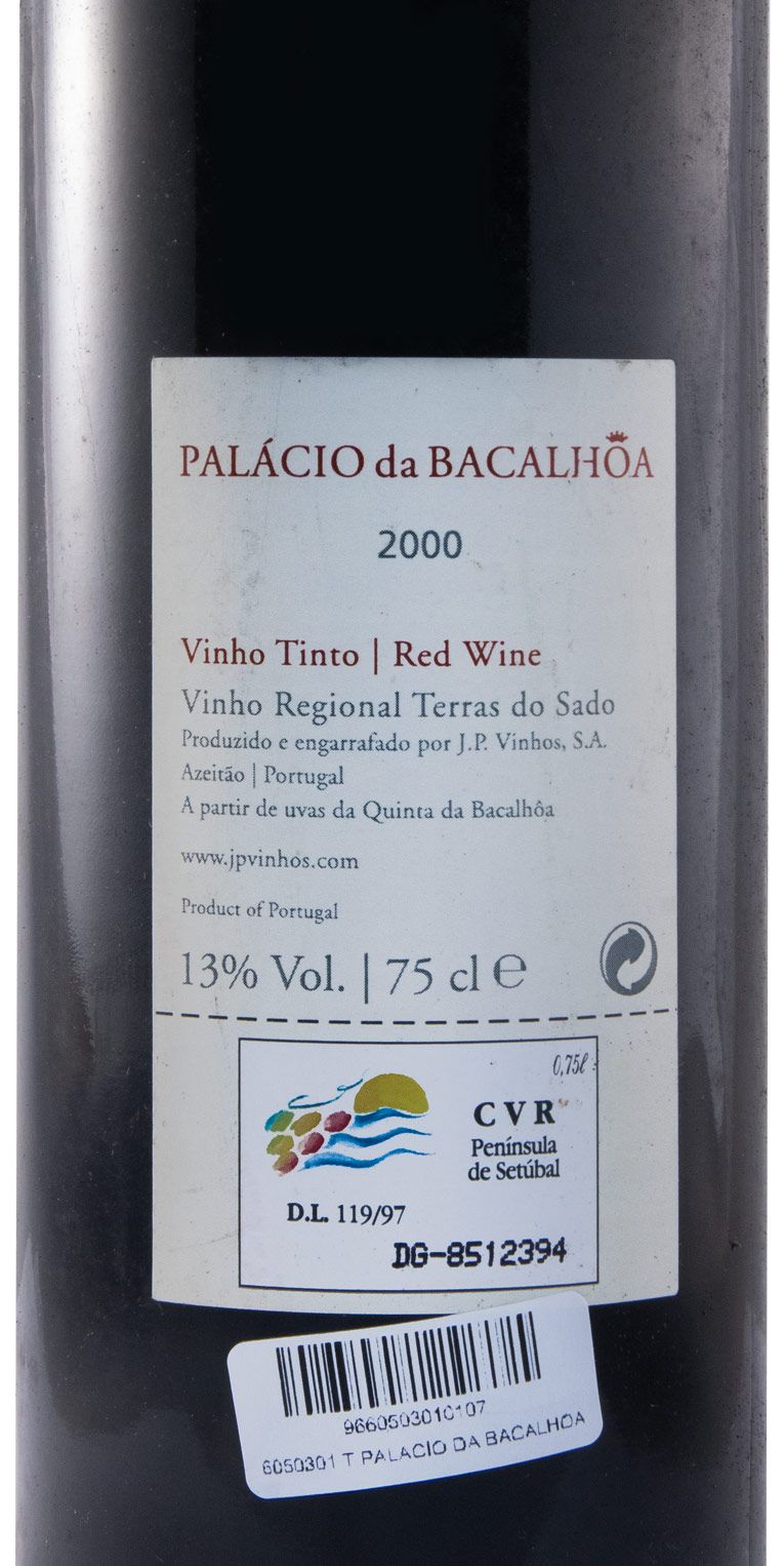 2000 Palácio da Bacalhôa tinto