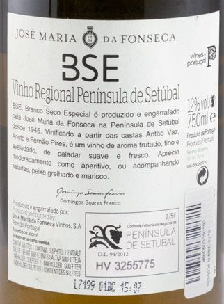 2016 José Maria da Fonseca BSE branco