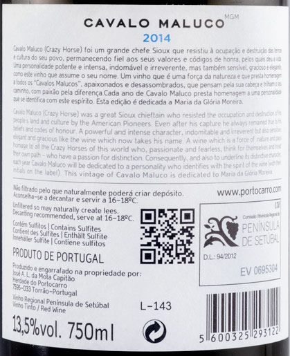 2014 Cavalo Maluco tinto