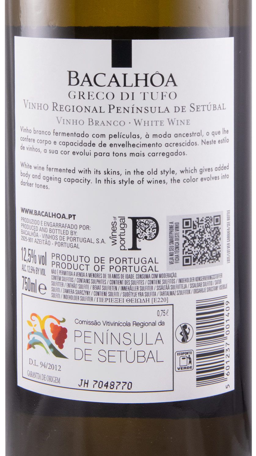 2020 Bacalhôa Greco di Tufo branco