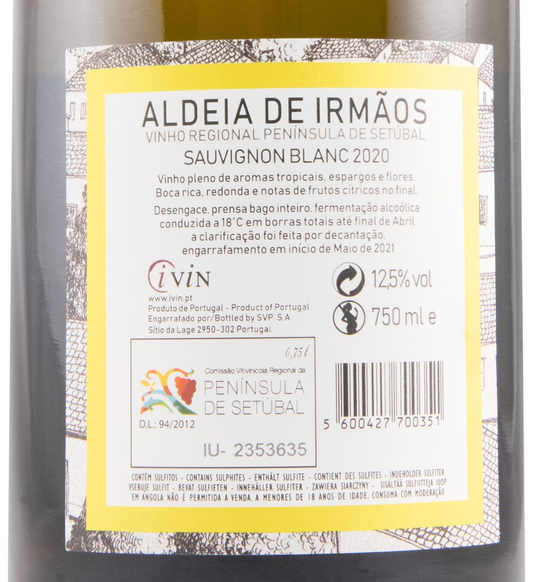 2020 Aldeia de Irmãos Sauvignon Blanc branco