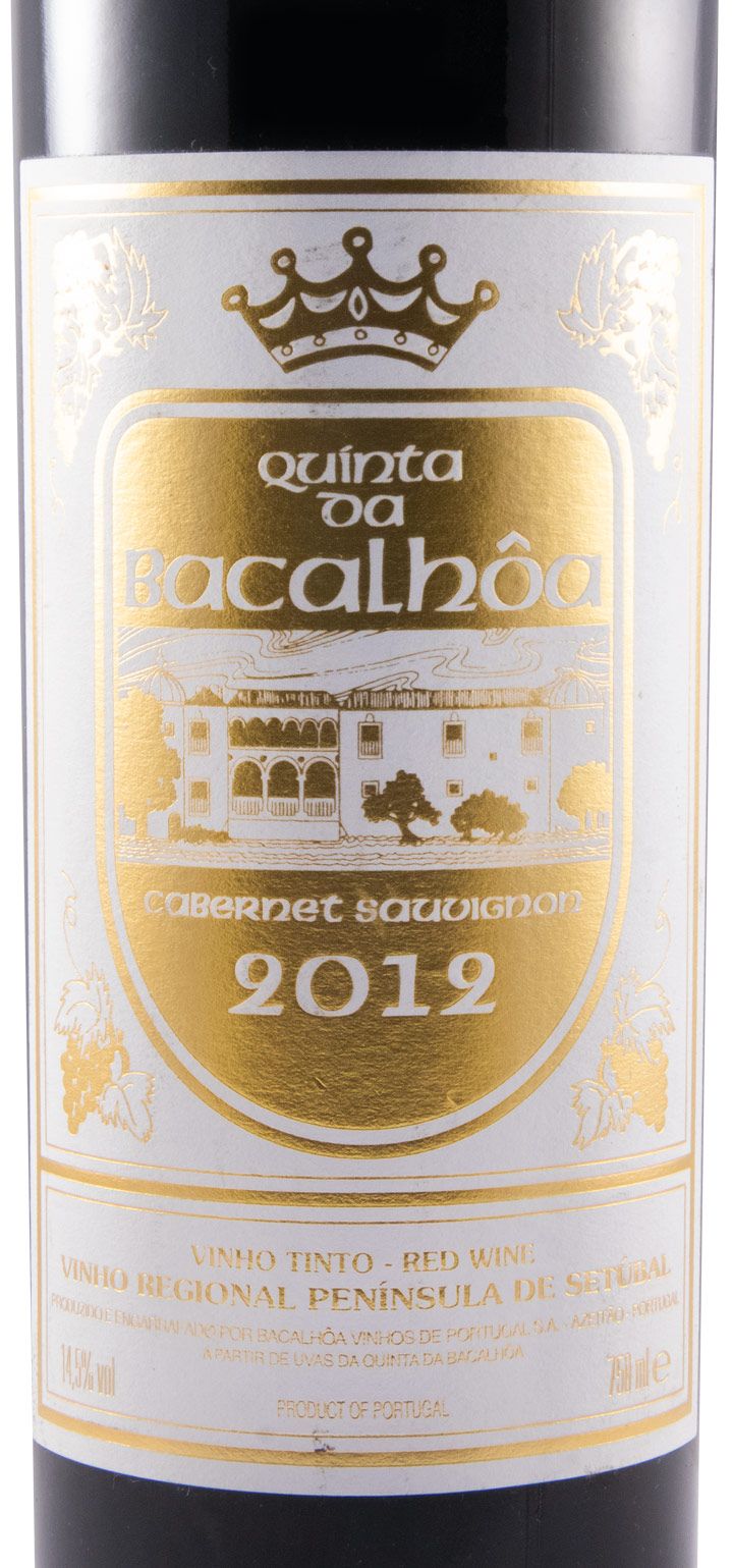 2012 Quinta da Bacalhôa red