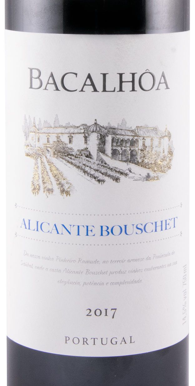 2017 Bacalhôa Alicante Bouschet red
