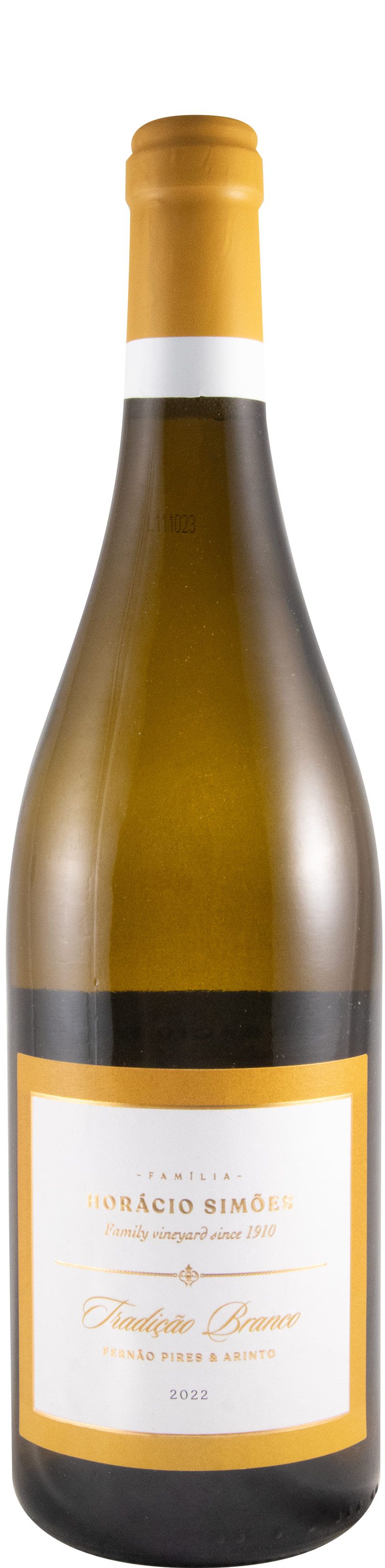 2022 Horácio Simões Tradição white (damaged label)