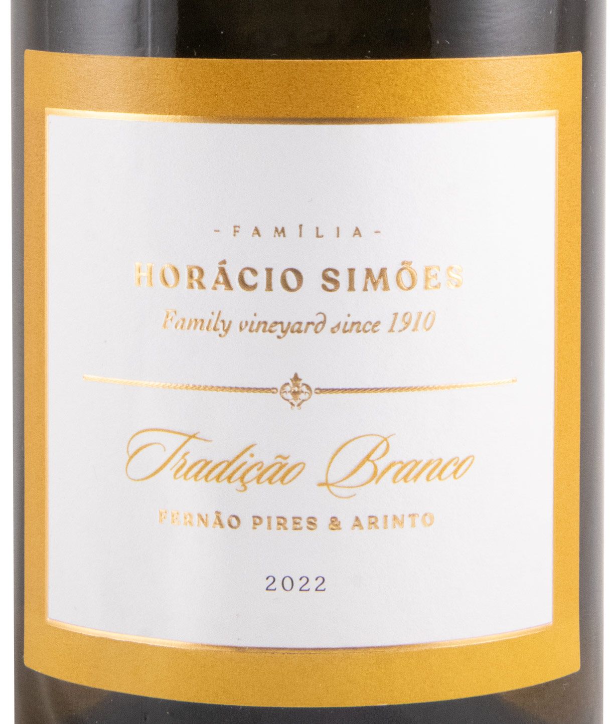 2022 Horácio Simões Tradição white (damaged label)