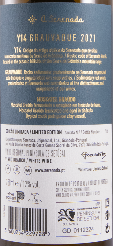 2021 A Serenada Y14 Grauvaque Limited Edition white