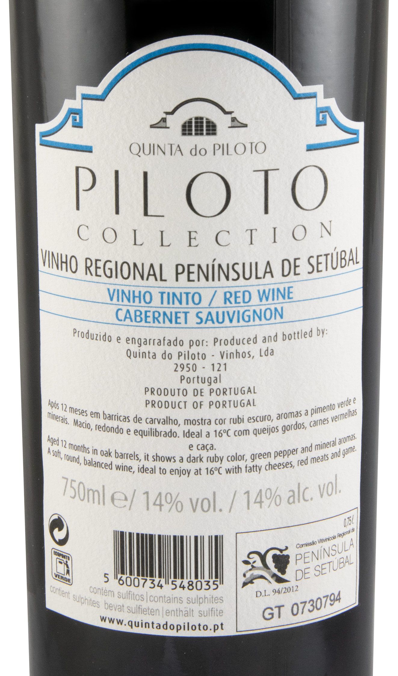 2023 Piloto Collection Cabernet Sauvignon tinto