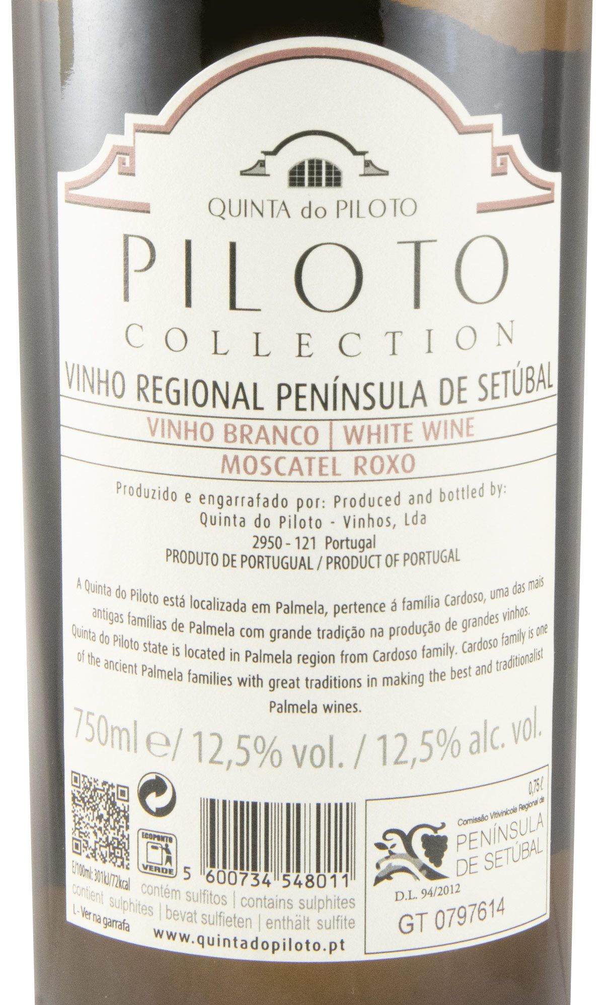 2024 Quinta do Piloto Collection Roxo branco