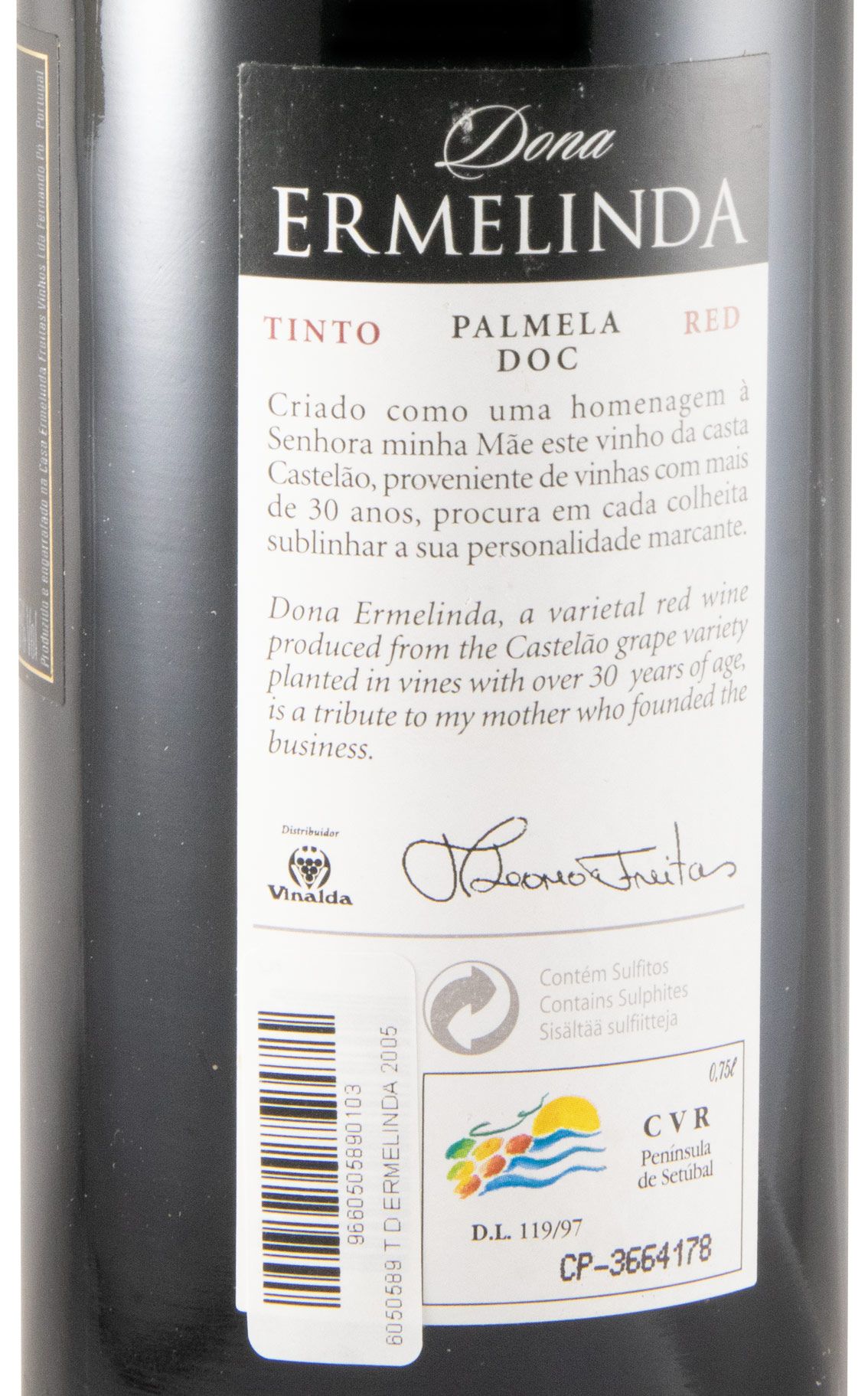 2005 Dona Ermelinda tinto