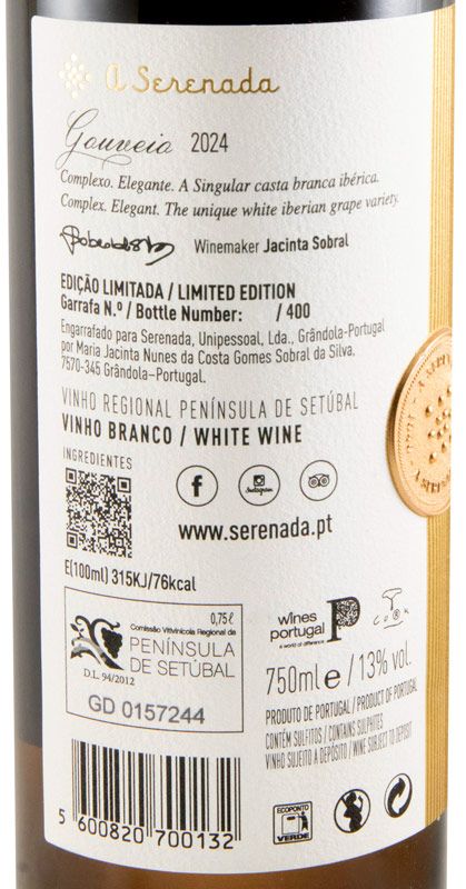 2024 A Serenada Gouveio Limited Edition white