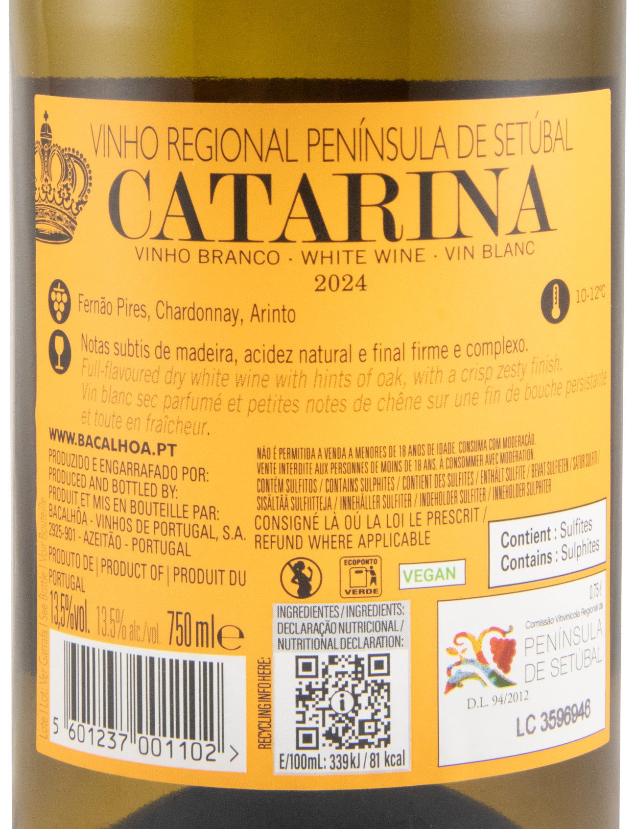 2024 Bacalhôa Catarina branco