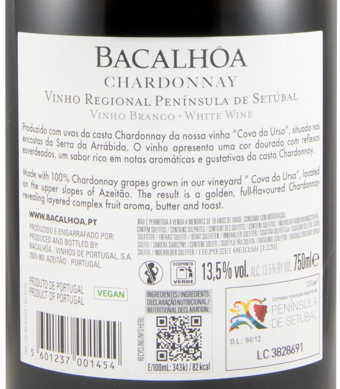 2024 Bacalhôa Chardonnay branco