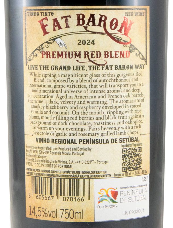 2024 Casa Ermelinda Freitas Fat Baron Premium tinto
