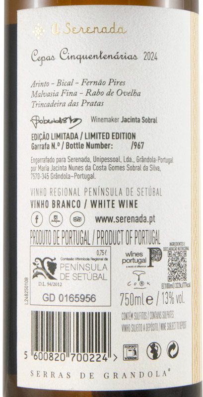 2024 Cepas Cinquentenárias branco