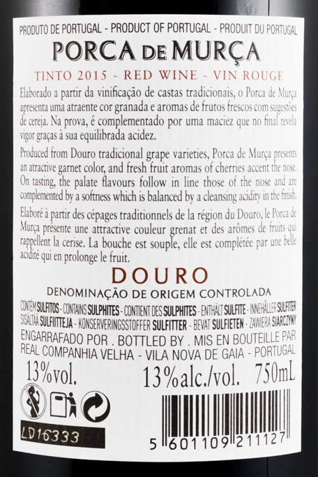 2015 Porca de Murça red