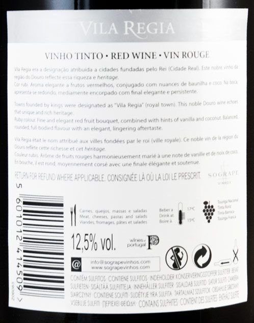 2016 Vila Regia red