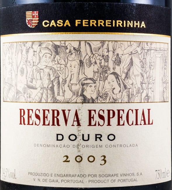 2003 Casa Ferreirinha Reserva Especial tinto