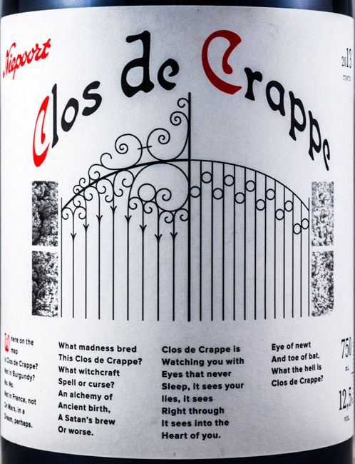 2013 Niepoort Clos de Crappe tinto