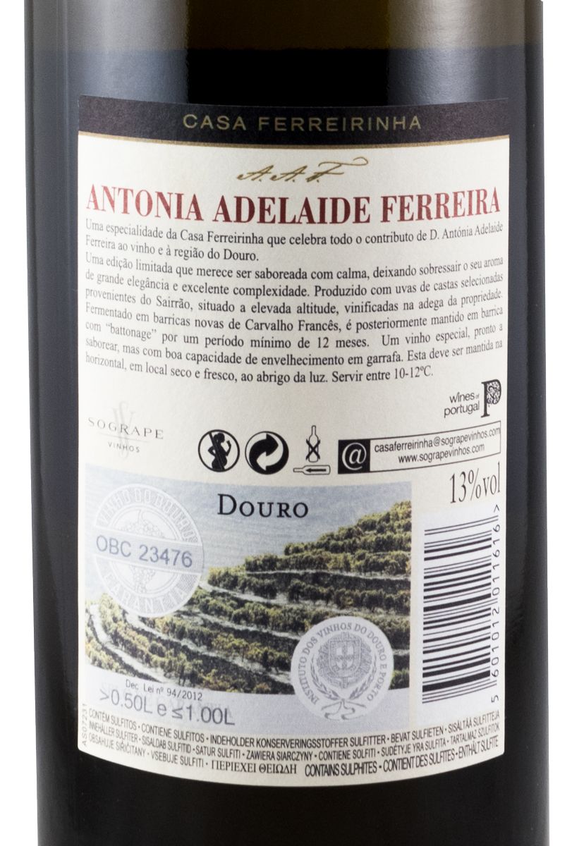 2014 Casa Ferreirinha Antonia Adelaide Ferreira branco