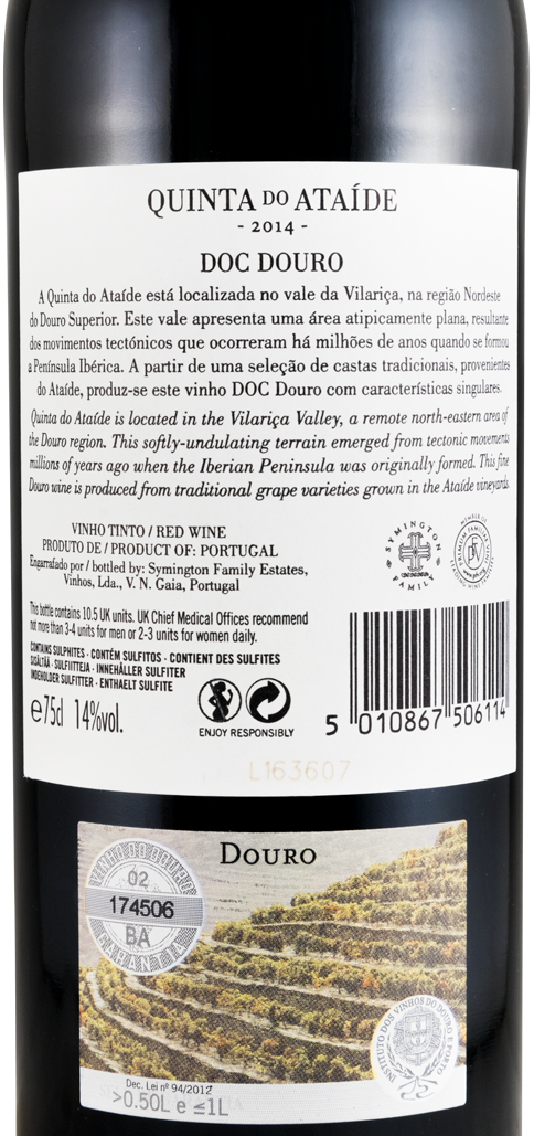 2014 Quinta do Ataíde tinto