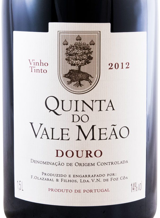 2012 Quinta do Vale Meão tinto 1,5L