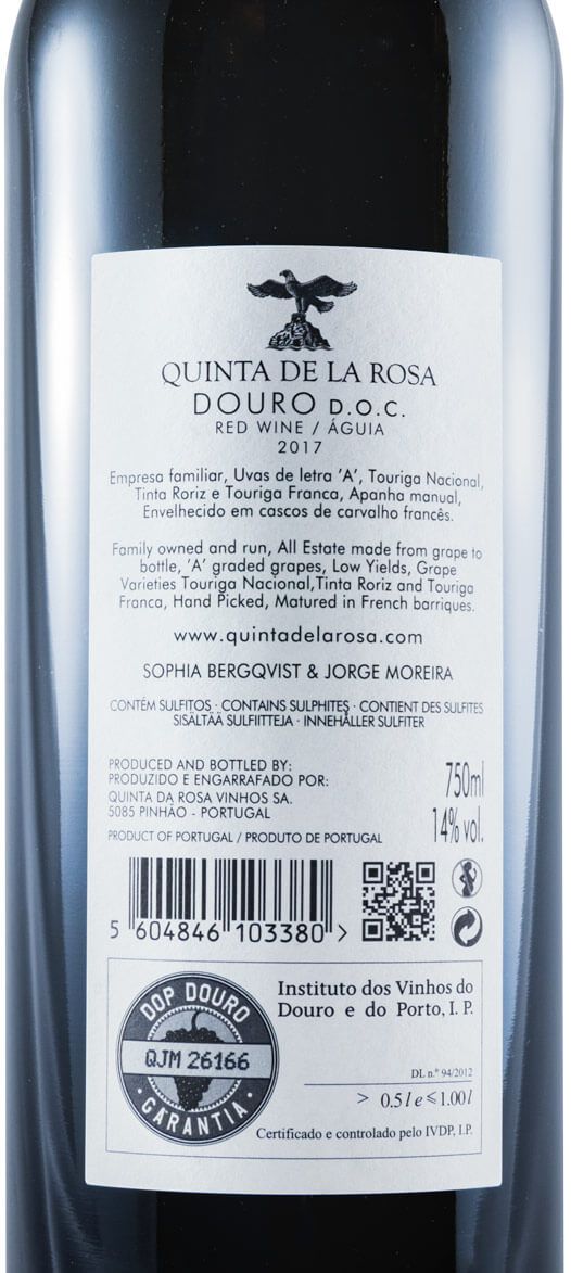 2017 Quinta de La Rosa tinto