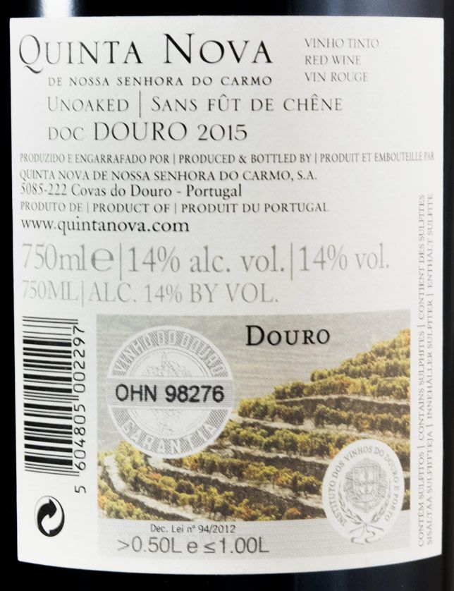 2015 Quinta Nova red