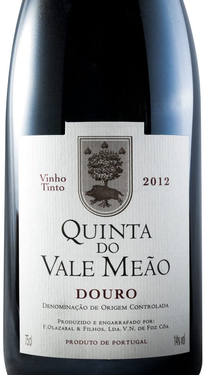 2012 Quinta do Vale Meão red