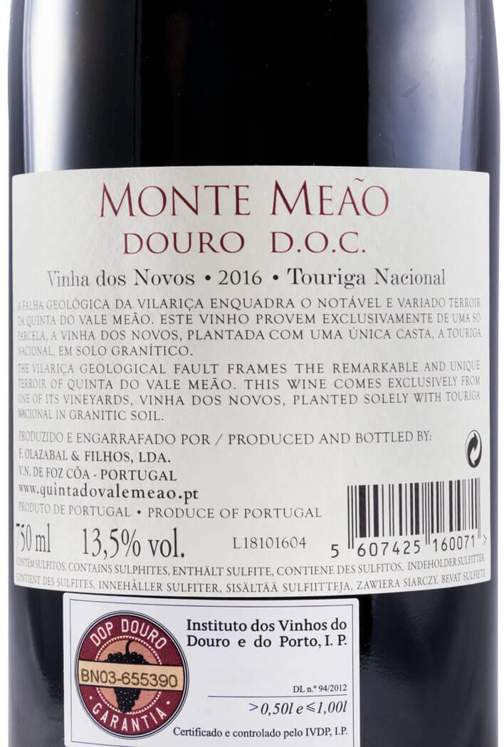 2016 Monte Meão Vinha dos Novos Touriga Nacional tinto