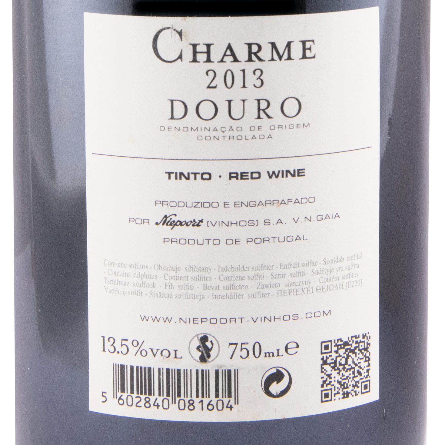2013 Niepoort Charme red