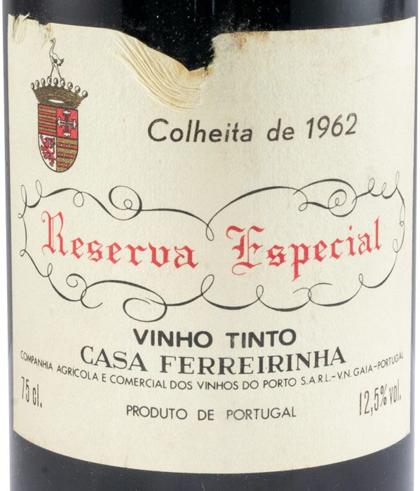 1962 Casa Ferreirinha Reserva Especial Tinto