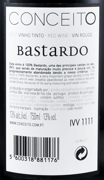 2017 Conceito Bastardo tinto