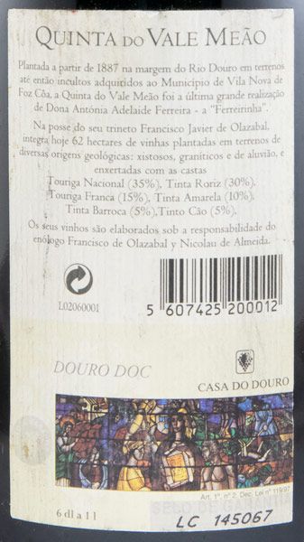 2000 Quinta do Vale Meão tinto