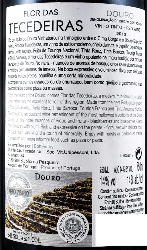 2013 Flor das Tecedeiras tinto