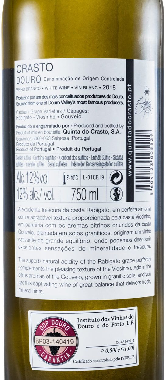 2018 Crasto white