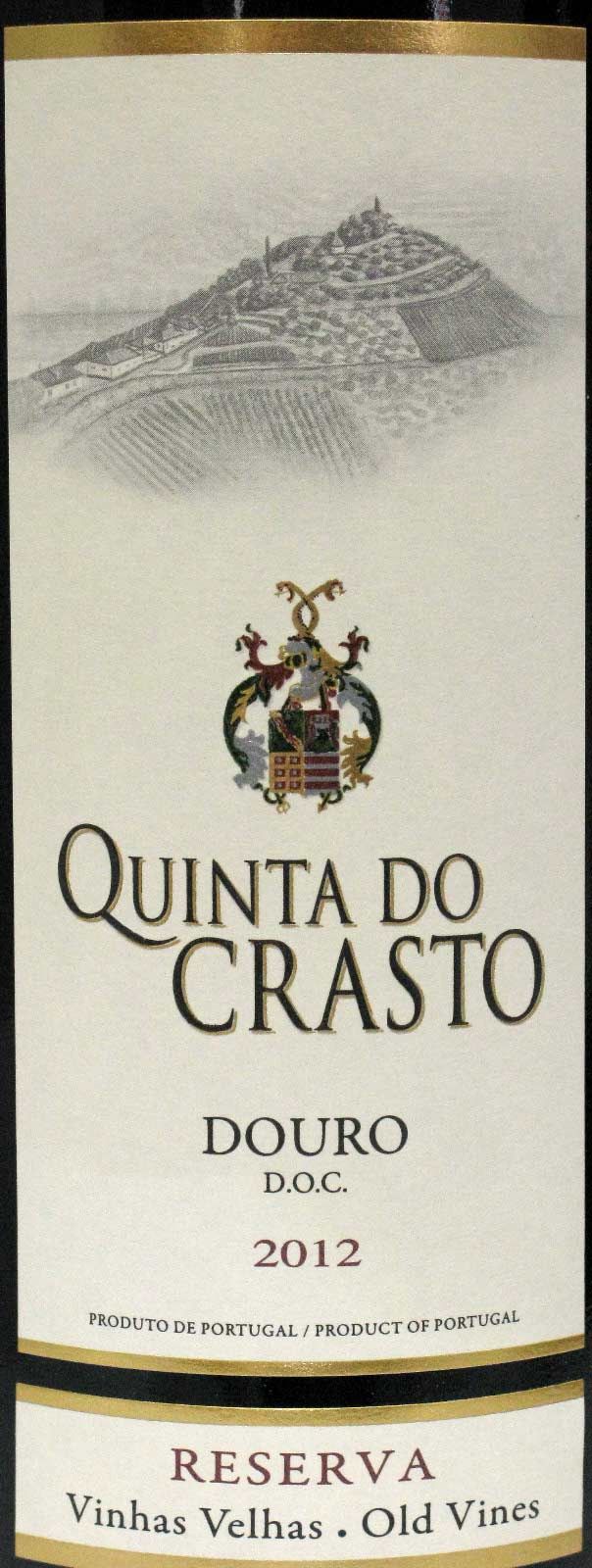 2012 Quinta do Crasto Vinhas Velhas Reserva tinto